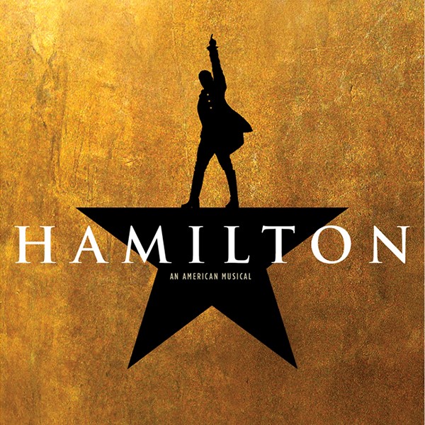 the poster for the musical's production of hamilton