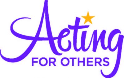 the logo for acting for others